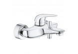 Bath tap wall mounted Grohe Eurostyle, single lever, chrome