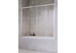Parawan nawannowy Radaway Idea PN DWD 150, rozsuwany, glass transparent, 150x150cm, profil chrome