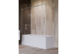 Door sliding nawannowe Radaway Idea PN DWJ+S 170, left, glass transparent, 170x150cm, profil chrome