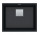 Zlewozmywak Franke Kanon KNG 110-52 Fragranit+, jednokomorowy, granitowy, 56x46cm color onyx