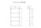 Grzejnik Imers Awena 1 53x50,8 cm - white