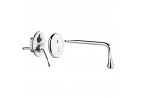 Concealed Bath tap Gessi Goccia, spout 70-300mm, single lever, chrome