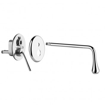 Concealed Bath tap Gessi Goccia, spout 70-300mm, single lever, chrome