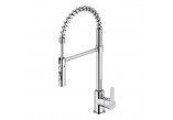 Kitchen faucet Oltens Duf, standing, pull-out spray, chrome