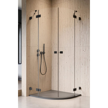 Door shower for recess installation Radaway Espera Pro DWJ 160, right, 1600x2000mm, ciche domykanie, profil chrome