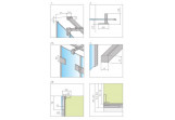 Side panel S1 70 for cabin Radaway Essenza Pro KDJ, 700x2000mm