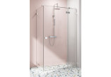 Part right cabins Radaway Essenza Pro Black PDD, 1000x2000mm, glass transparent, gold profil
