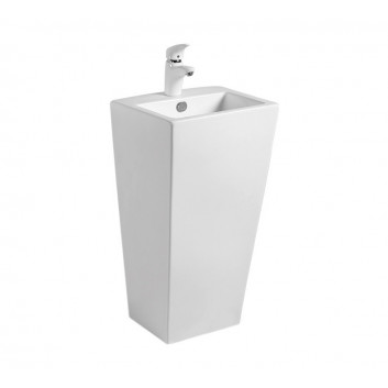 Washbasin freestanding Rea Daria, 44x38cm, white