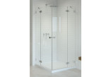 Part left cabins Radaway Essenza Pro PDD, 800x2000mm, glass transparent, profil chrome