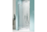 Door shower for recess installation Radaway Essenza Pro DWJ 90, left, 900x2000mm, profil chrome