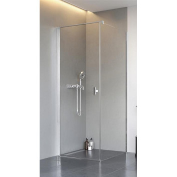 Door shower for recess installation Radaway Essenza Pro Gold DWJ 130, right, 1300x2000mm, gold profil