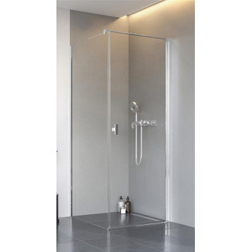 Door shower for recess installation Radaway Essenza Pro Gold DWJ 130, right, 1300x2000mm, gold profil