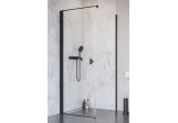 Door for shower cabin Radaway Nes 8 Black KDJ I 90, left, 900x2000mm, black profil