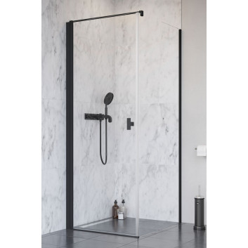 Door shower for recess installation Radaway Essenza Pro Gold DWJ 130, right, 1300x2000mm, gold profil