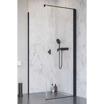 Door shower for recess installation Radaway Essenza Pro Gold DWJ 130, right, 1300x2000mm, gold profil