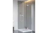 Door for shower cabin Radaway Nes 8 Black KDJ I 100, right, 1000x2000mm, black profil