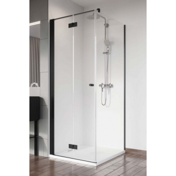 Door for shower cabin Radaway Nes 8 Black KDJ I 100, right, 1000x2000mm, black profil