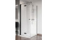 Door for shower cabin Radaway Nes 8 Black KDJ I 100, right, 1000x2000mm, black profil