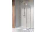 Front for shower cabin Radaway Nes 8 KDS I 140, door left, glass transparent, 1400x2000mm, profil chrome