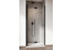 Door shower for recess installation Radaway Nes 8 Black DWS I 140, left, glass transparent, 1400x2000mm, black profil