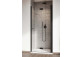 Door shower for recess installation Radaway Nes 8 Black DWS I 140, left, glass transparent, 1400x2000mm, black profil