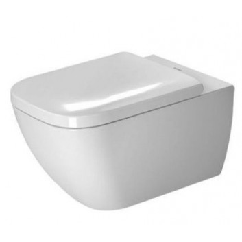 Wall-hung wc Duravit Happy D.2, 54x36,5cm, bezrantowa, white