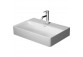 Duravit DuraSquare Compact washbasin 60x40 cm vanity rectangular white 