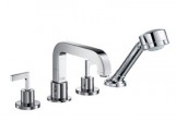 Mixer Axor Citterio bath 4-hole do montażu onto tiled surround