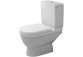 Bowl WC standing Duravit Starck 3, 56x36cm, HygieneGlaze, white