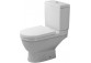 Bowl WC standing Duravit Starck 3, 66x36cm, HygieneGlaze, white