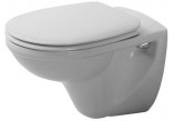 Bowl WC standing Duravit Starck 3, 66x36cm, drain poziomy, HygieneGlaze, white