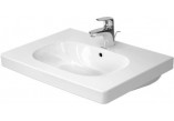 Vanity washbasin Duravit D-Code, 105x48cm, one otwór pod baterię, white