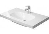 Vanity washbasin Duravit D-Code, 85x48cm, one otwór pod baterię, white
