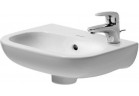 Washbasin wall mounted Duravit D-Code Med, 36x27cm, otwór pod baterię on the right, white