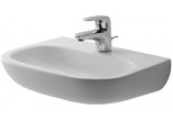 Washbasin wall mounted Duravit D-Code Med, 36x27cm, without battery hole, white