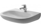 Washbasin wall mounted Duravit D-Code Med, 55x43cm, otwór pod baterię, without overflow, white