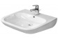 Washbasin wall mounted Duravit D-Code Med, 65x50cm, otwór pod baterię, without overflow, white