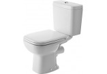 Bowl standing Duravit D-Code, 65x36cm, drain pionowy, HygieneGlaze, white