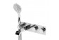 Thermostatic mixer shower Bruma Breeze, concealed, poziome rozmieszczenie, dwa wyjścia wody, Shower set, chrome