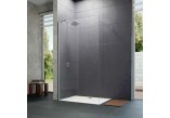  Side panel freestanding Huppe Design pure, profil chrome eloxal 90cm 2 Anti-plaque- sanitbuy.pl