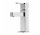 Washbasin faucet Bruma Escudo, standing, single lever, height 158mm, without pop, chrome