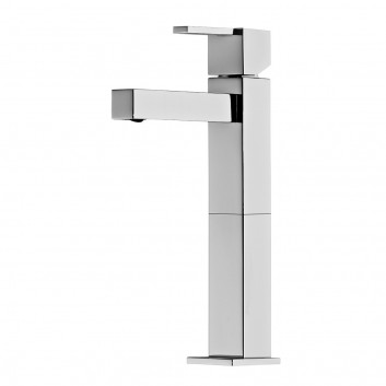 Washbasin faucet Bruma Escudo, standing, holder bez dźwigni, height 303mm, without pop, chrome