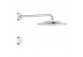 Overhead shower Grohe Rainshower SmartConnect 310, round, średnica 310mm, 2 strumienie, arm wall-mounted 422mm, pilot do zmiany strumienia, chrome