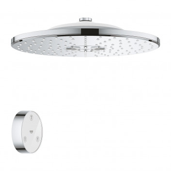 Overhead shower Grohe Rainshower SmartConnect 310, square, 310x310mm, 2 strumienie, pilot do zmiany strumienia, chrome