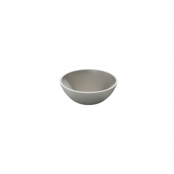 Countertop washbasin Massi Malo, round, 32cm, without overflow, kawowy mat