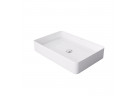 Countertop washbasin Massi Atimo, rectangular, 61x35cm, without overflow, white