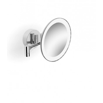 Cosmetic mirror Stella, magnifying, podświetlenie LED, chrome 