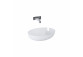 Countertop washbasin Elita Rika, 52x40cm, Ceram White, white