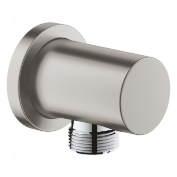 Connecting elbow Grohe Rainshower, wall-mounted, DN 15, polished nickel