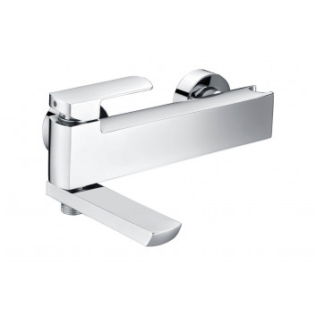 Bath tap Excellent Pride, wall mounted, movable spout, chrome